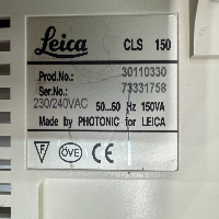 Leica CLS 150 Microscope Cold Light Source image 2